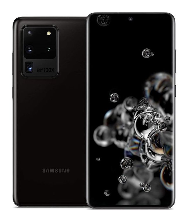 New Samsung Galaxy S20 Ultra 5G 128 GB Black